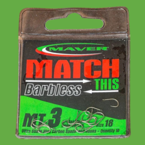 Haczyki Match This MT3 bezzadziorowe