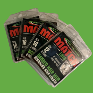 Przypony feederowe z włosem (gumka)