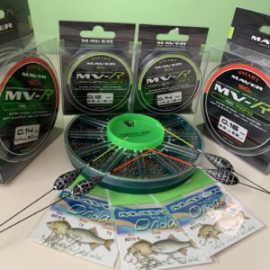 Zestaw spławikowy do bata - użyte materiały