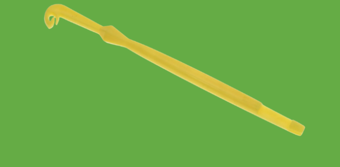 Przyrząd do wiązania pętelek (z wypychaczem)