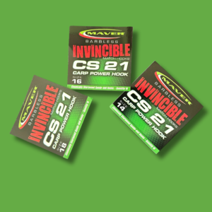 Haczyki Maver CS21 bezzadziorowe z łopatką