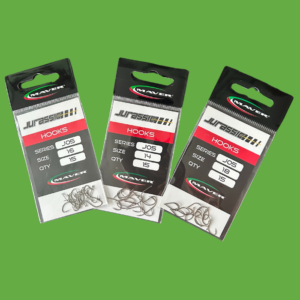 Haczyki Maver JURASSIC J05 zadziorowe z łopatką