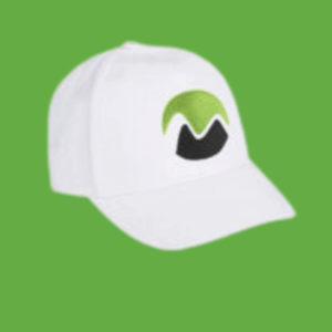 Czapka z daszkiem Maver biała